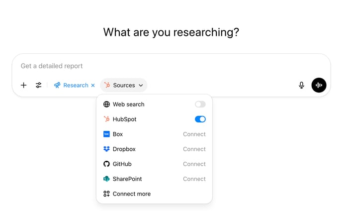 openai HubSpot toggle