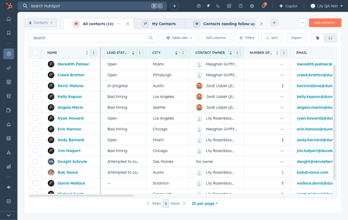 hubspot-beta-flexibele-CRM-weergaven